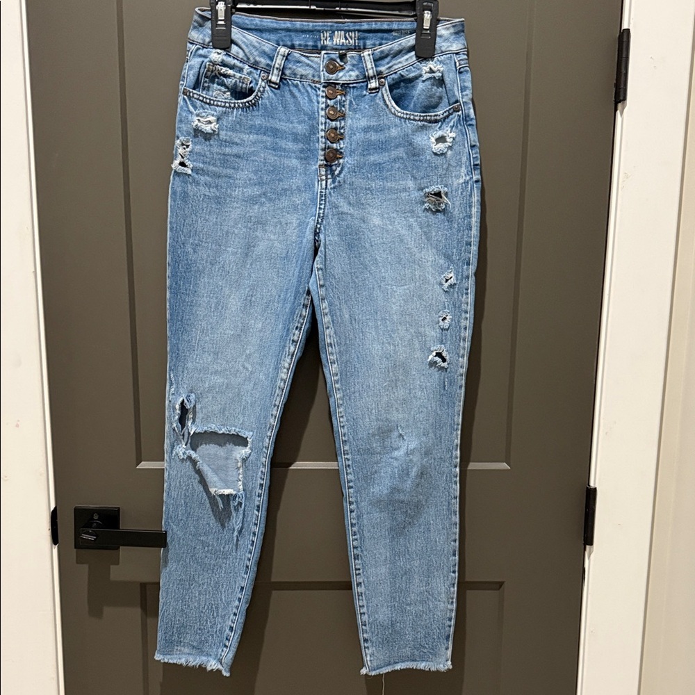Rewash High Rise Boyfriend Jeans